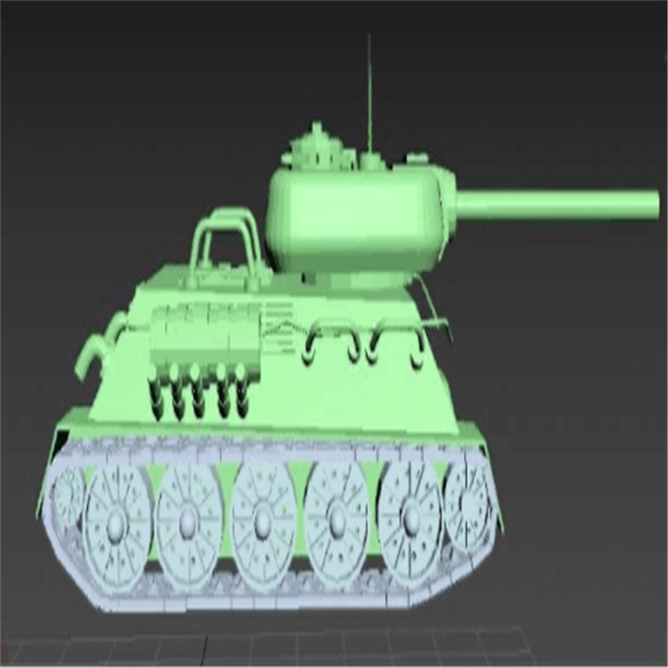 右江充气军用坦克模型
